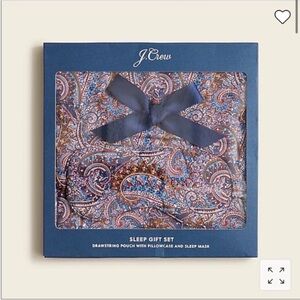 NIB Liberty of London x J. Crew Sleep Gift Set in Blue Multi